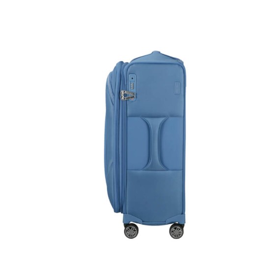 SAMSONITE Mala Viagem Média 67cm 4R Exp Re-Lite Azul Carpi | Ref. 92.154967-6187