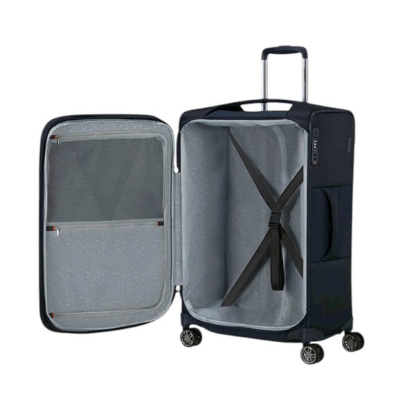 SAMSONITE Mala Viagem Média 67cm 4R Exp Re-Lite Azul Escuro | Ref. 92.154967-1549