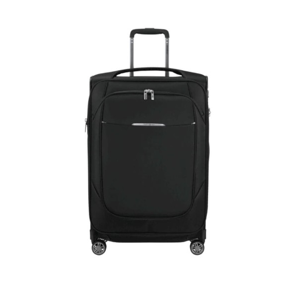 SAMSONITE Mala Viagem Média 67cm 4R Exp Re-Lite Preta | Ref. 92.154967-1041