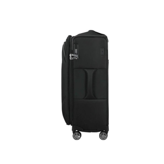 SAMSONITE Mala Viagem Média 67cm 4R Exp Re-Lite Preta | Ref. 92.154967-1041