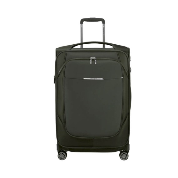 SAMSONITE Mala Viagem Média 67cm 4R Exp Re-Lite Verde Trepadeira | Ref. 92.154967-9199