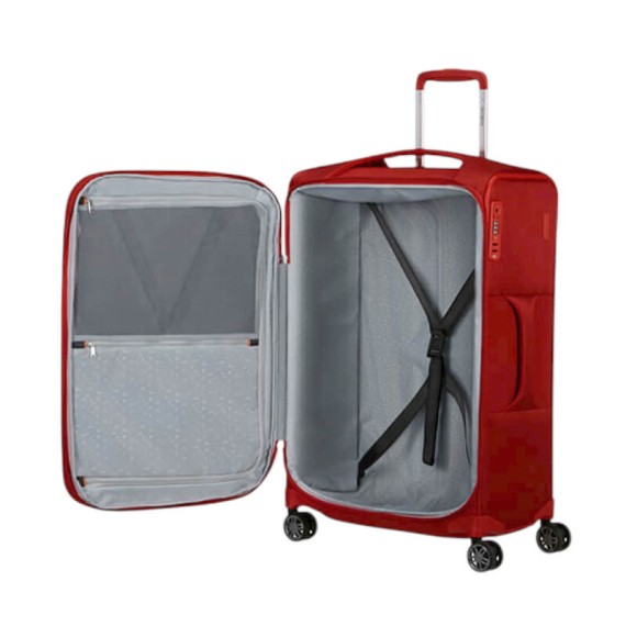 SAMSONITE Mala Viagem Média 67cm 4R Exp Re-Lite Vermelho Poppy | Ref. 92.154967-1710
