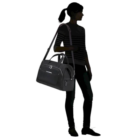 SAMSONITE Saco de Viagem 48cm Re-Lite Preto | Ref. 92.154964-1041