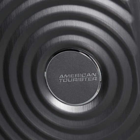 AMERICAN TOURISTER Mala Média 68cm 4R SoundBox Alu Antracite | Ref. 92.155710-2849