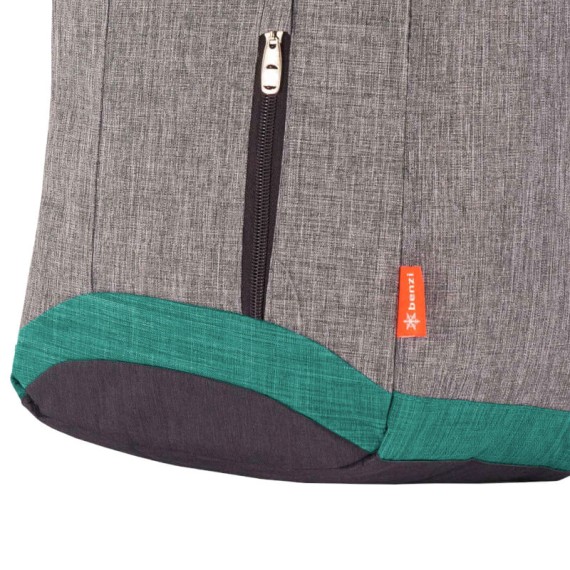 Benzi Mochila Térmica 38cm BZ5618 Cinza/Azul | Ref. 288.BZ5618CA