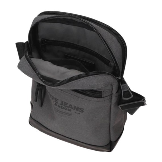 Bolsa de Tiracolo Média 2C PEPE JEANS Waltford Antracite | Ref. 186.7275541