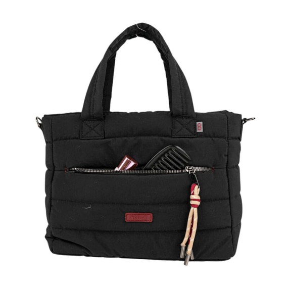 Mala de Mão c/ Tiracolo SKPAT Brescia Preta | Ref. 237.32774101