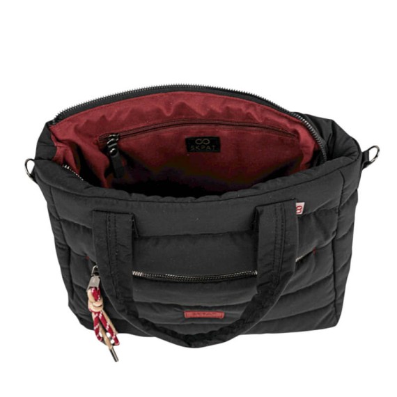 Mala de Mão c/ Tiracolo SKPAT Brescia Preta | Ref. 237.32774101