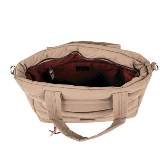 Mala de Mão c/ Tiracolo SKPAT Brescia Taupe | Ref. 237.32774102