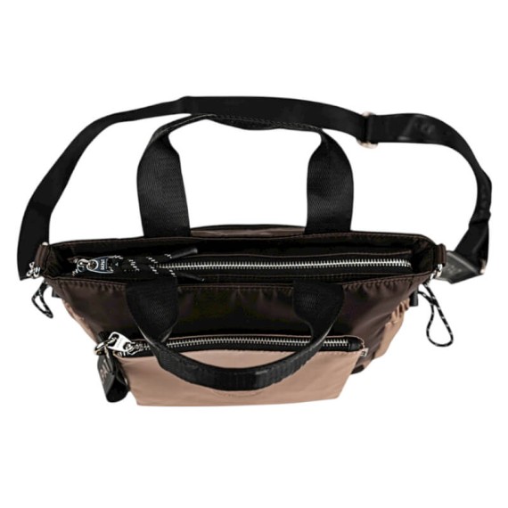 Mala de Mão c/ Tiracolo SKPAT Mersey Castanha | Ref. 237.32814102