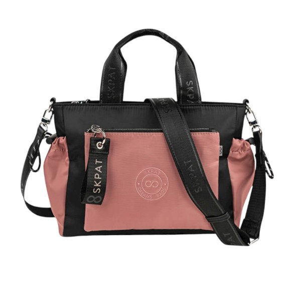 Mala de Mão c/ Tiracolo SKPAT Mersey Preta | Ref. 237.32814101