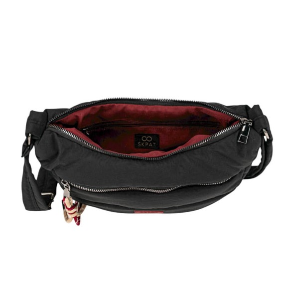 Mala de Tiracolo Oval SKPAT Brescia Preta | Ref. 237.32778001