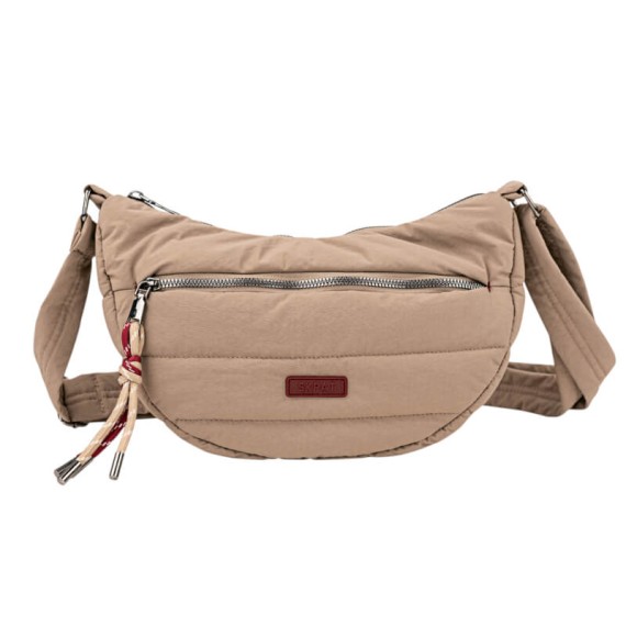 Mala de Tiracolo Oval SKPAT Brescia Taupe | Ref. 237.32778002