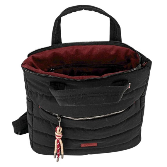 Mochila de Senhora Casual SKPAT Brescia Preta | Ref. 237.32779901