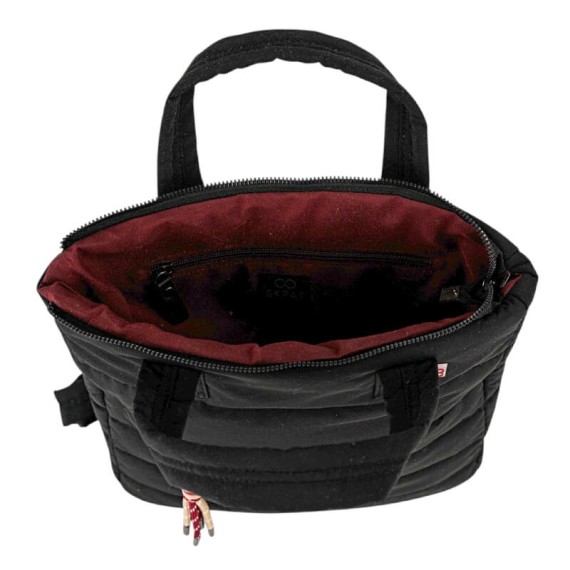 Mochila de Senhora Casual SKPAT Brescia Preta | Ref. 237.32779901