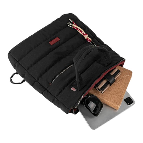 Mochila de Senhora Casual SKPAT Brescia Preta | Ref. 237.32779901