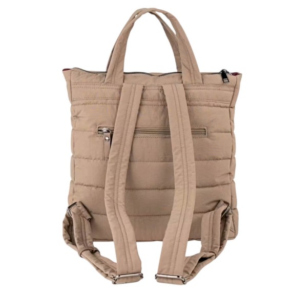 Mochila de Senhora Casual SKPAT Brescia Taupe | Ref. 237.32779902