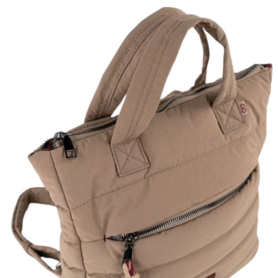 Mochila de Senhora Casual SKPAT Brescia Taupe | Ref. 237.32779902