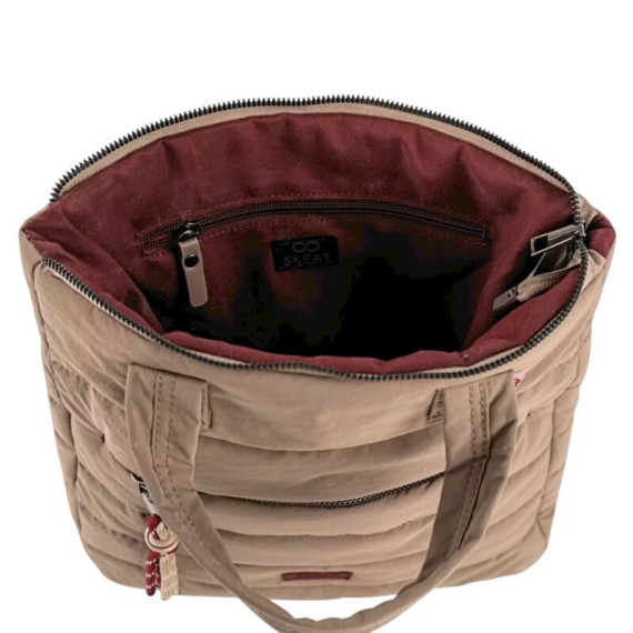 Mochila de Senhora Casual SKPAT Brescia Taupe | Ref. 237.32779902