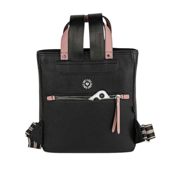 Mochila de Senhora Casual LOIS Rochester Preta | Ref. 237.32799901