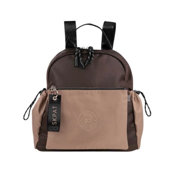 Mochila de Senhora Casual SKPAT Mersey Castanha | Ref. 237.32819902