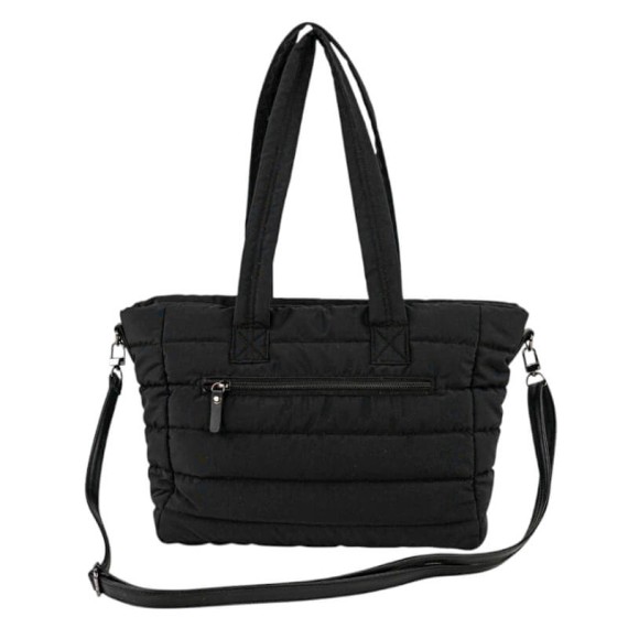 Saco de Ombro Shopper SKPAT Brescia Preto | Ref. 237.32778101
