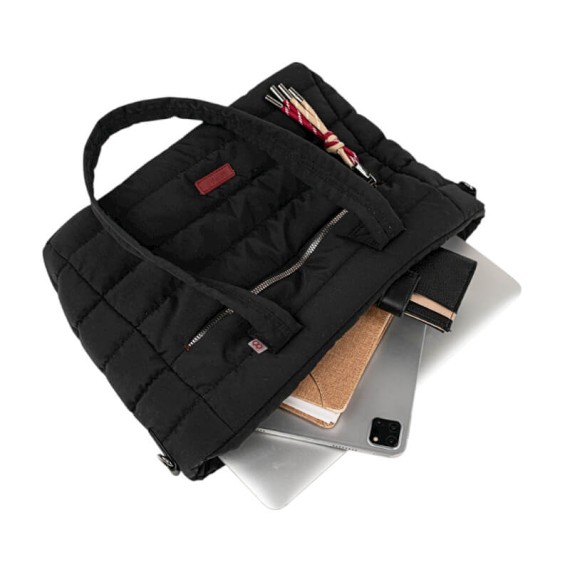 Saco de Ombro Shopper SKPAT Brescia Preto | Ref. 237.32778101