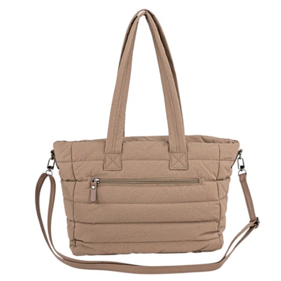 Saco de Ombro Shopper SKPAT Brescia Taupe | Ref. 237.32778102