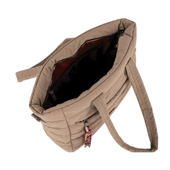 Saco de Ombro Shopper SKPAT Brescia Taupe | Ref. 237.32778102