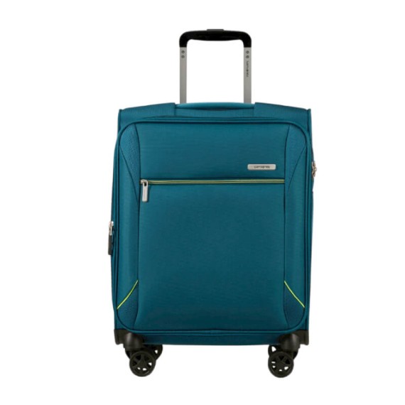 SAMSONITE Mala de Cabine 55cm 4R Exp Base Breeze Petróleo | Ref. 92.154779-1686