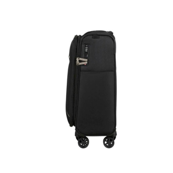 SAMSONITE Mala de Cabine 55cm 4R Exp Base Breeze Preta | Ref. 92.154779-1041