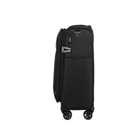 SAMSONITE Mala de Cabine 55cm 4R Exp Base Breeze Preta | Ref. 92.154779-1041