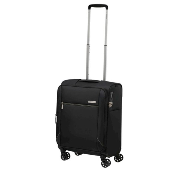 SAMSONITE Mala de Cabine 55cm 4R Exp Base Breeze Preta | Ref. 92.154779-1041