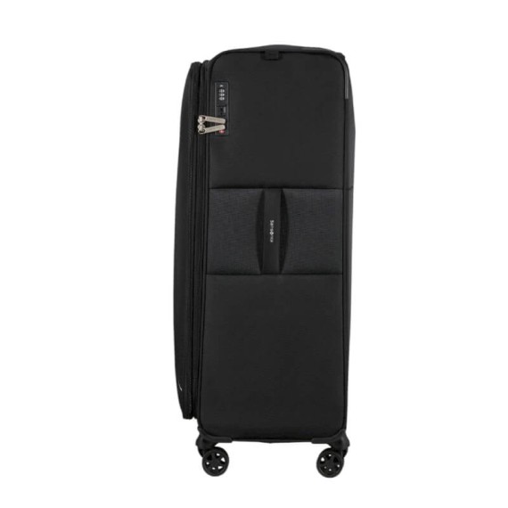 SAMSONITE Mala de Viagem Gigante 81cm 4R Exp Base Breeze Preta | Ref. 92.154782-1041