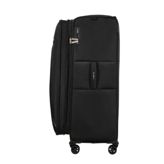 SAMSONITE Mala de Viagem Gigante 81cm 4R Exp Base Breeze Preta | Ref. 92.154782-1041