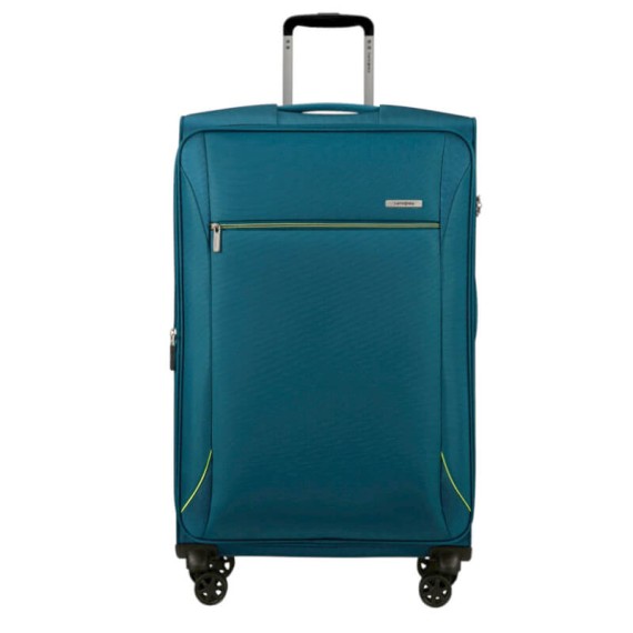 SAMSONITE Mala de Viagem Grande 78cm 4R Exp Base Breeze Petróleo | Ref. 92.154781-1686