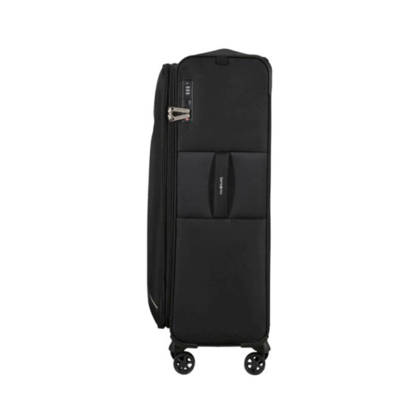SAMSONITE Mala de Viagem Grande 78cm 4R Exp Base Breeze Preta | Ref. 92.154781-1041 SAMSONITE Mala de Viagem Grande 78cm 4R Exp Base Breeze Preta | Ref. 92.154781-1041