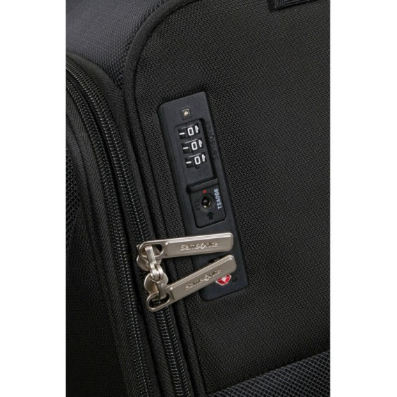 SAMSONITE Mala de Viagem Grande 78cm 4R Exp Base Breeze Preta | Ref. 92.154781-1041 SAMSONITE Mala de Viagem Grande 78cm 4R Exp Base Breeze Preta | Ref. 92.154781-1041