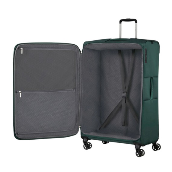 SAMSONITE Mala de Viagem Grande 78cm 4R Exp Base Breeze Verde | Ref. 92.154781-1259 SAMSONITE Mala de Viagem Grande 78cm 4R Exp Base Breeze Verde | Ref. 92.154781-1259