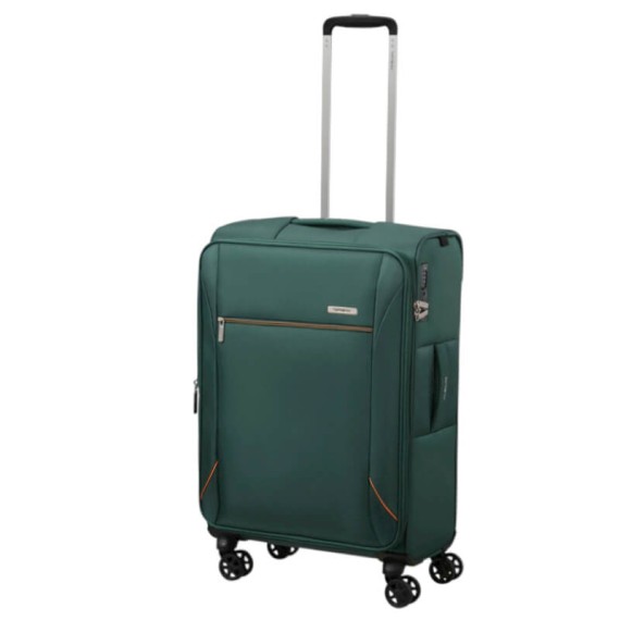 SAMSONITE Mala de Viagem Média 67cm 4R Exp Base Breeze Verde | Ref. 92.154780-1259