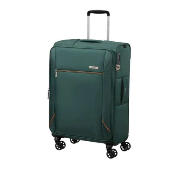 SAMSONITE Mala de Viagem Média 67cm 4R Exp Base Breeze Verde | Ref. 92.154780-1259