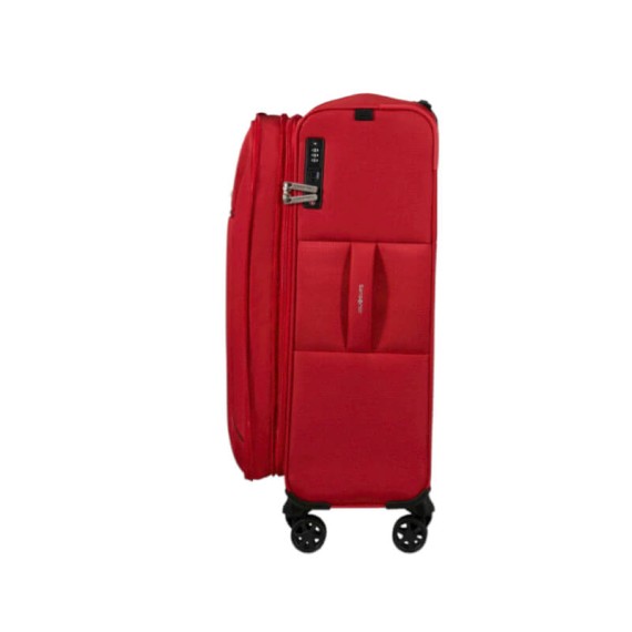 SAMSONITE Mala de Viagem Média 67cm 4R Exp Base Breeze Vermelha | Ref. 92.154780-1726