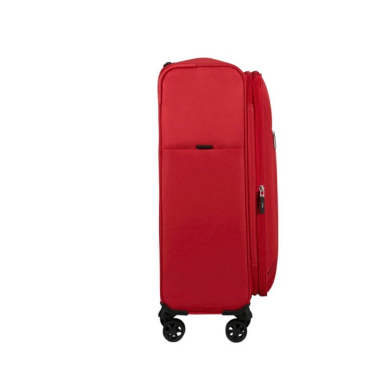SAMSONITE Mala de Viagem Média 67cm 4R Exp Base Breeze Vermelha | Ref. 92.154780-1726