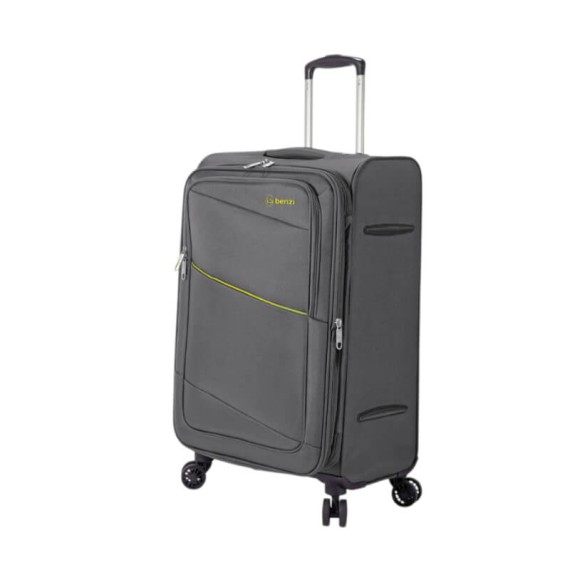 BENZI Mala de Cabine / Trolley 55cm 4R BZ5757 Cinza | Ref. 288.BZ5757C-A