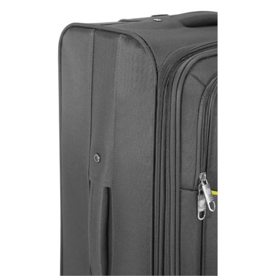 BENZI Mala de Cabine / Trolley 55cm 4R BZ5757 Cinza | Ref. 288.BZ5757C-A