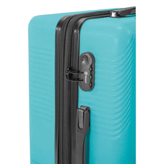 BENZI Mala de Cabine / Trolley 55cm 4R Exp BZ5788 Azul Claro | Ref. 288.BZ5788AC-A