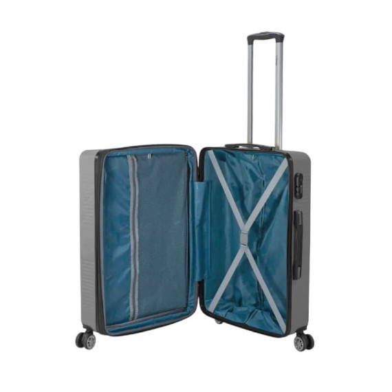 BENZI Mala de Cabine / Trolley 55cm 4R Exp BZ5788 Cinza | Ref. 288.BZ5788C-A