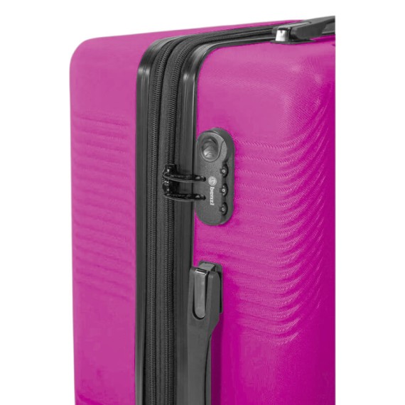 BENZI Mala de Cabine / Trolley 55cm 4R Exp BZ5788 Rosa | Ref. 288.BZ5788R-A