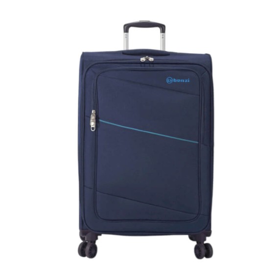 BENZI Mala de Viagem / Trolley Grande 77cm 4R Exp BZ5757 Azul | Ref. 288.BZ5757A-C