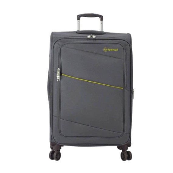 BENZI Mala de Viagem / Trolley Grande 77cm 4R Exp BZ5757 Cinza | Ref. 288.BZ5757C-C